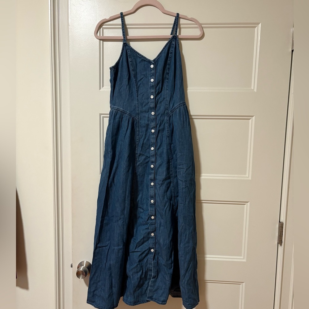 GAP Blue Midi Dress